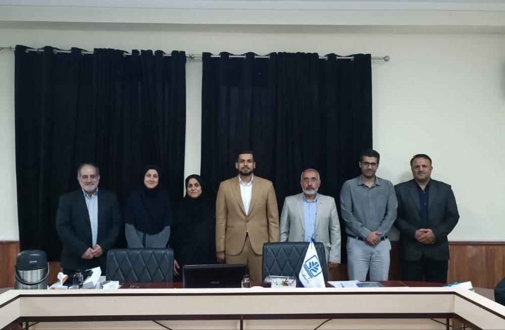 دفاع دانشجوی دوره دکتری در رشته مدیریت ورزشی از دانشگاه مازندران